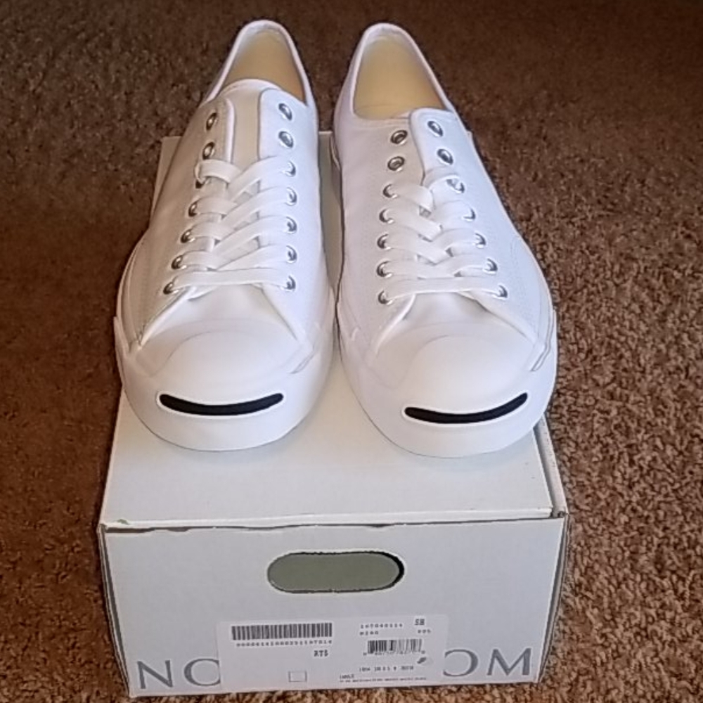 CONVERSE JACK PURCELLS NWT 8.5M